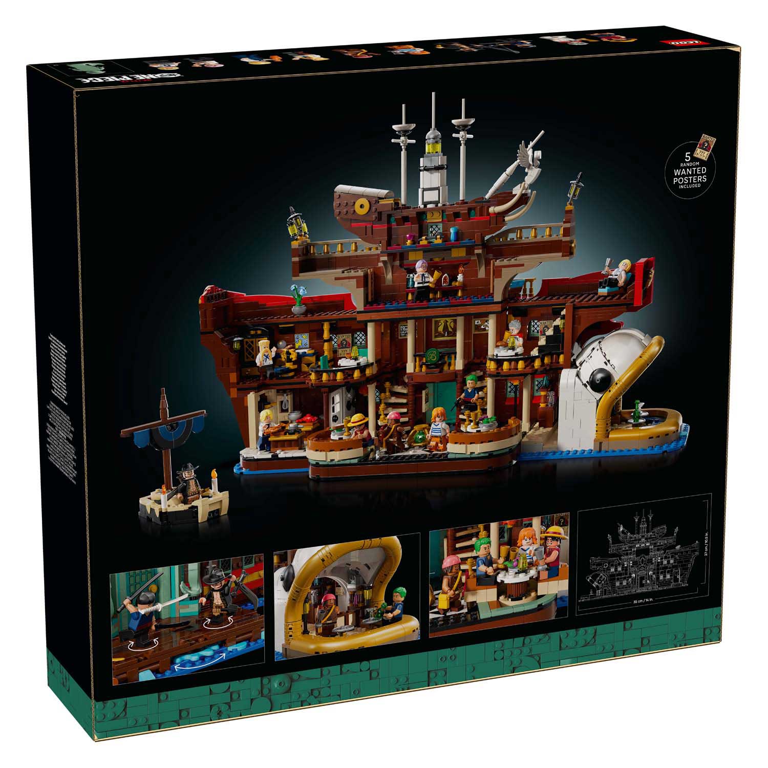 Lego one piece 75640 het drijvende restaurant baratie