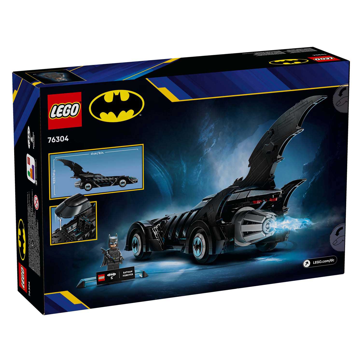 Lego super heroes 76304 batman forever batmobile