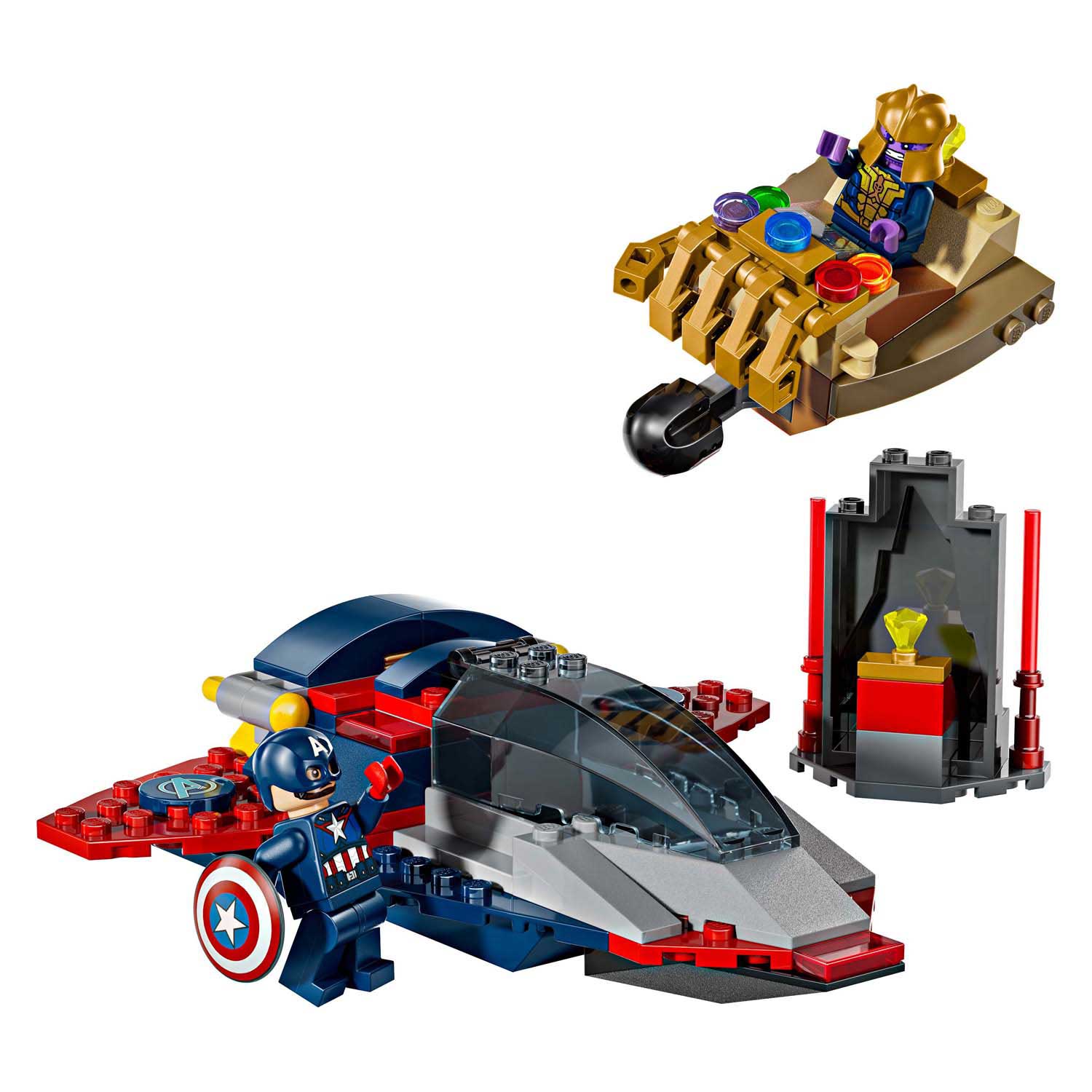 Lego ® marvel captain america vs. thanos - 76319