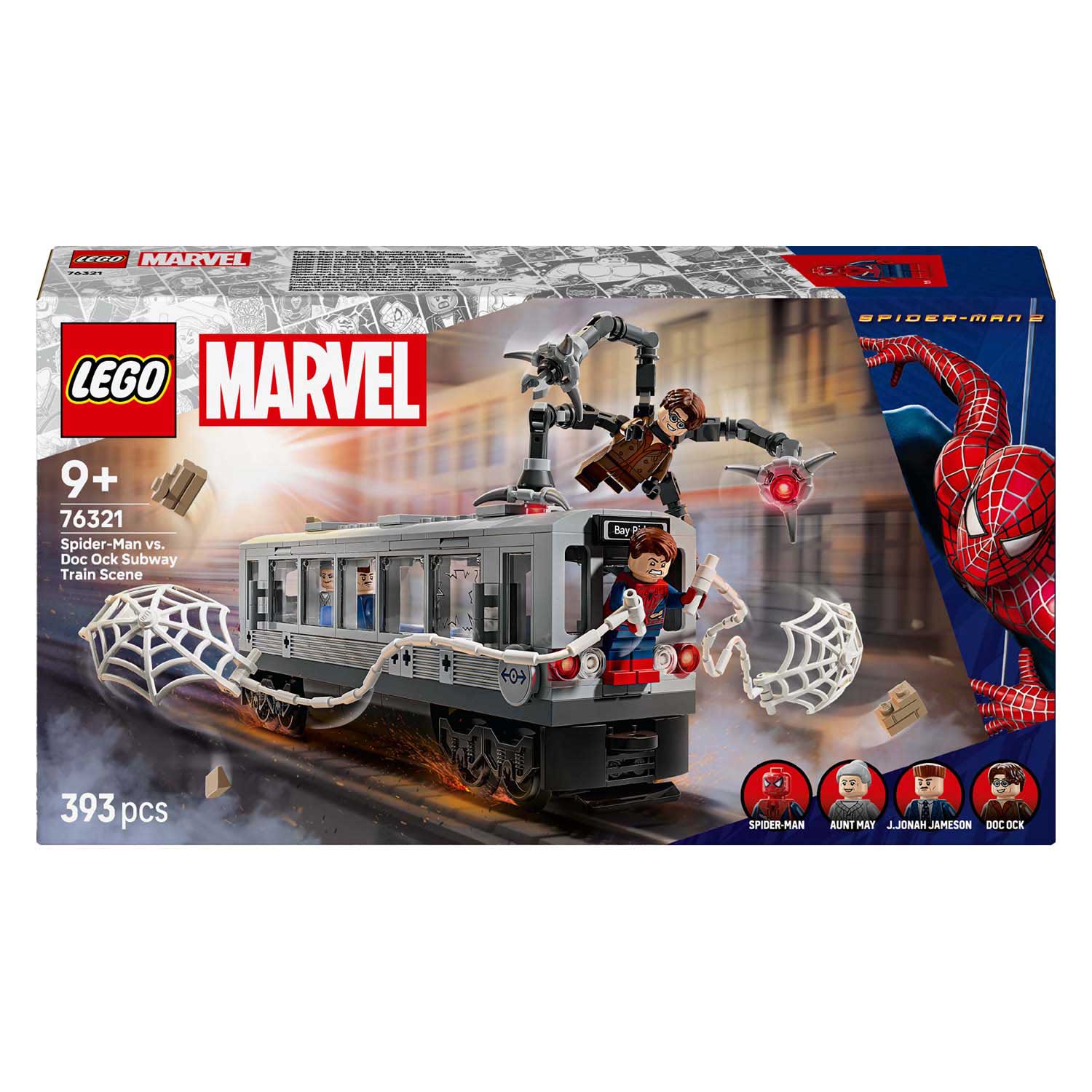 Lego ® marvel spider-man vs. doc ock metroscène - 76321