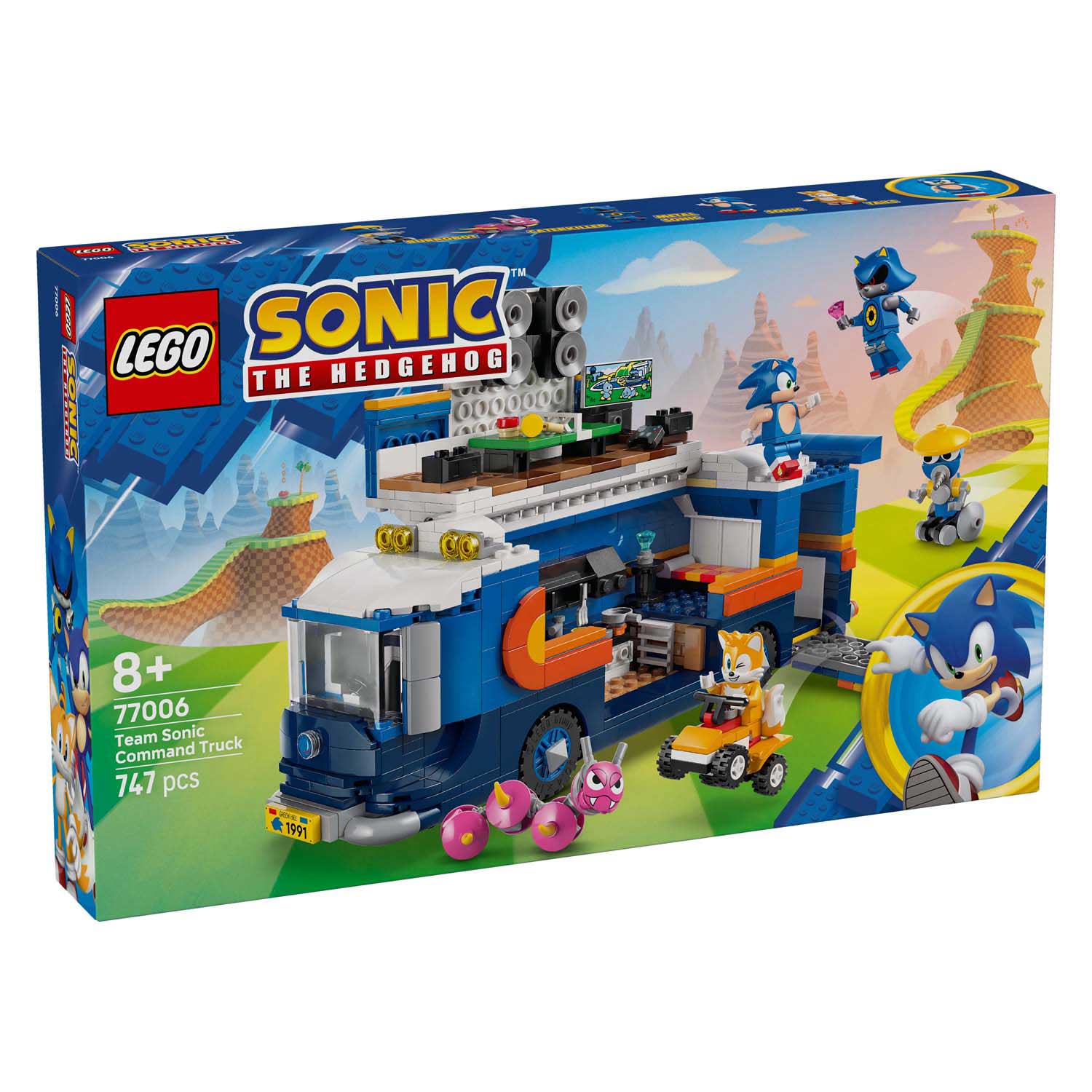 Lego sonic 77006 team sonic commandotruck