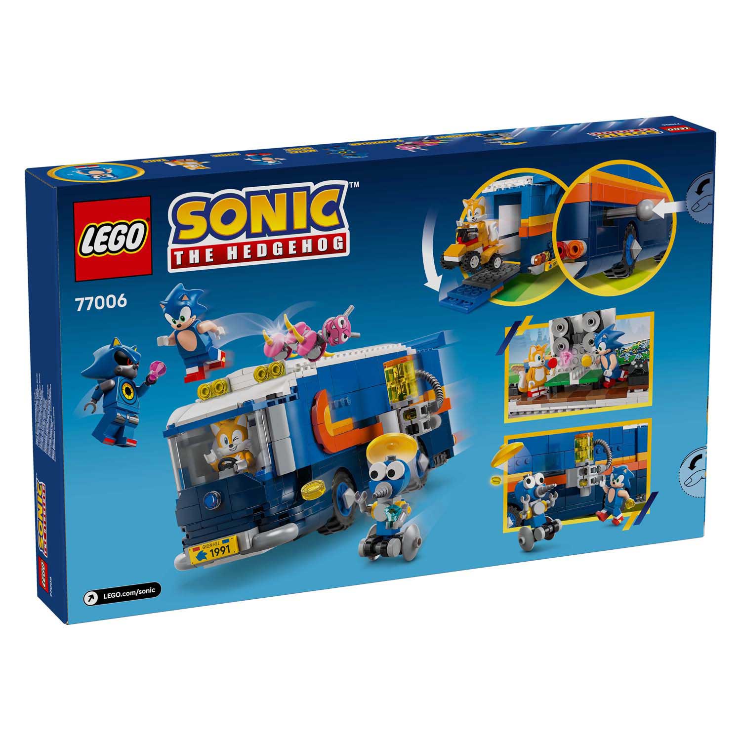 Lego sonic 77006 team sonic commandotruck