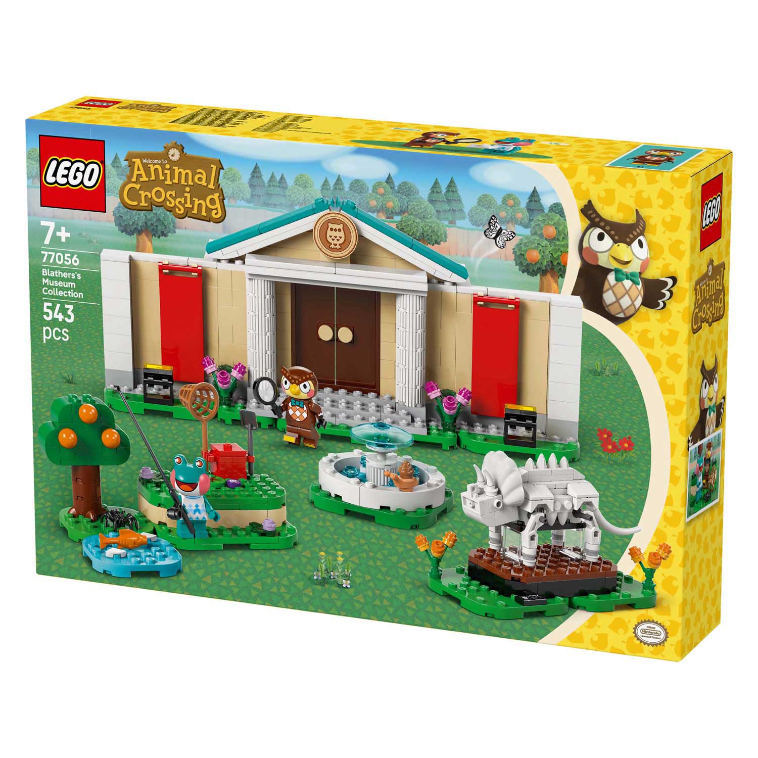 Lego animal crossing 77056 blathers museumcollectie