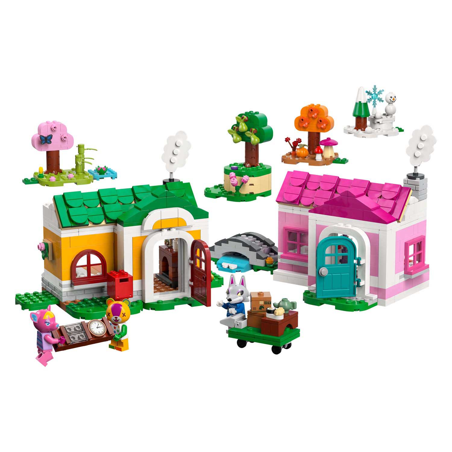 Lego ® animal crossing™ creatieve huizen: seizoenenlang plezier - 77057