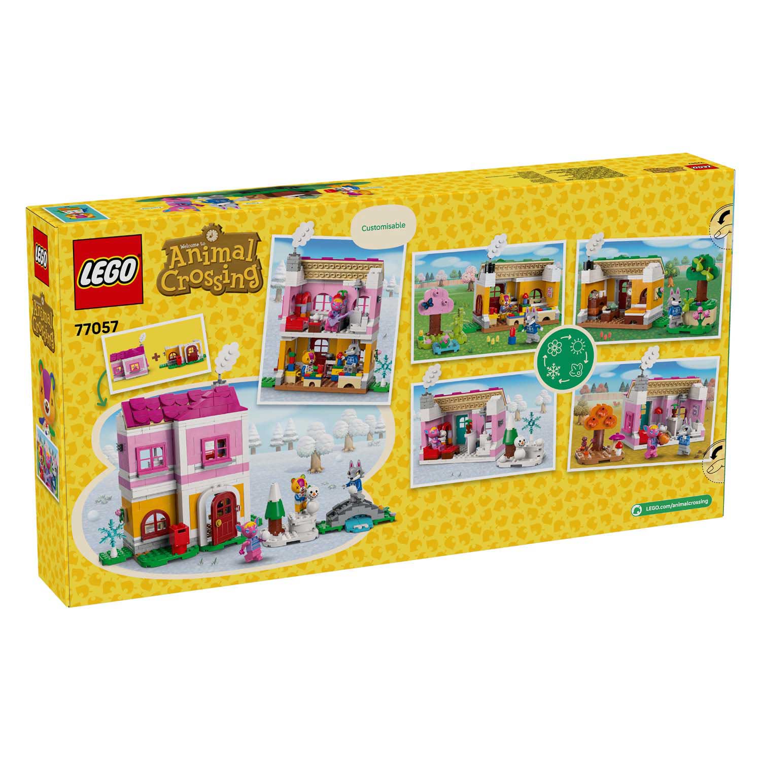 Lego animal crossing 77057 creatieve huizen