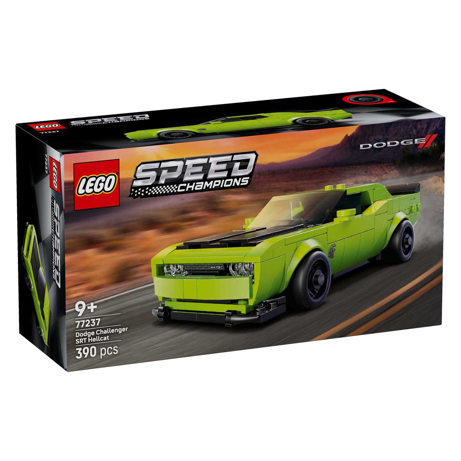 Lego speed champions 77237 dodge challenger srt hellcat sportauto