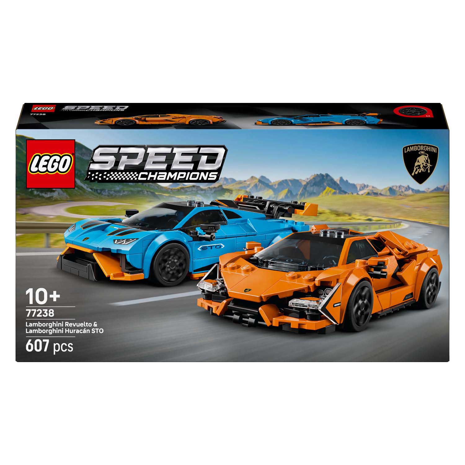 Lego speed champions 77238 lamborghini revuelto en huracan sto