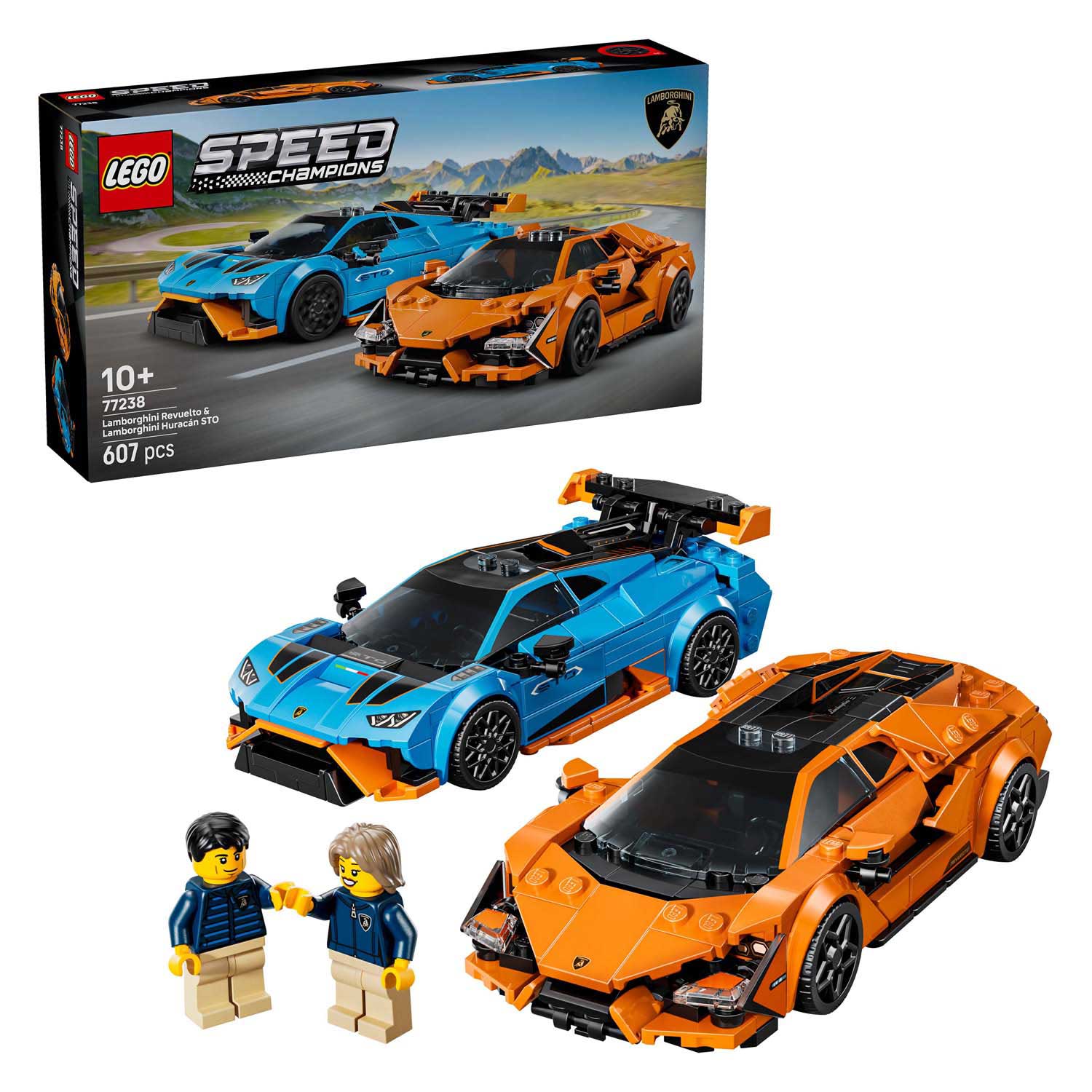 Lego speed champions 77238 lamborghini revuelto en huracan sto