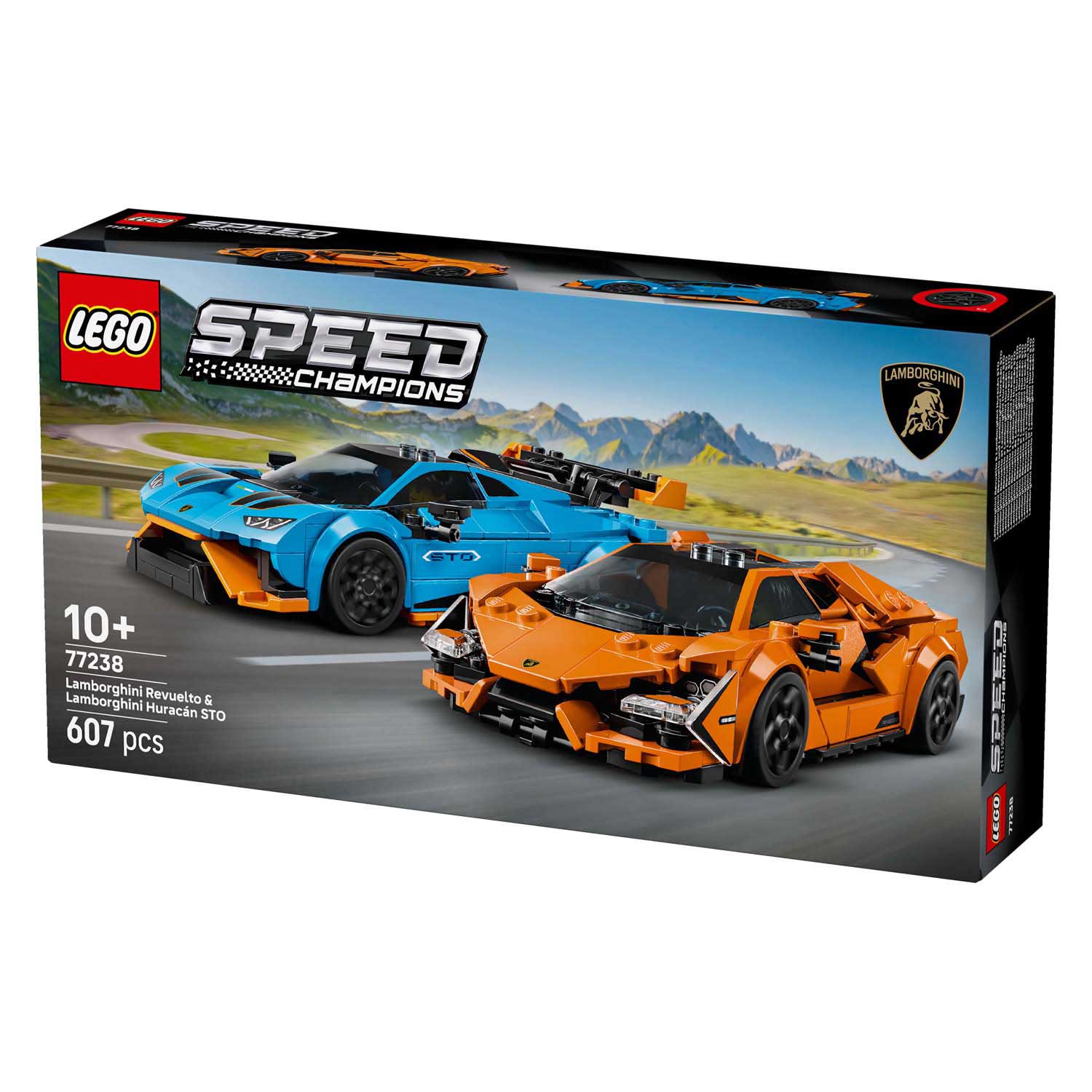 Lego speed champions 77238 lamborghini revuelto en huracan sto