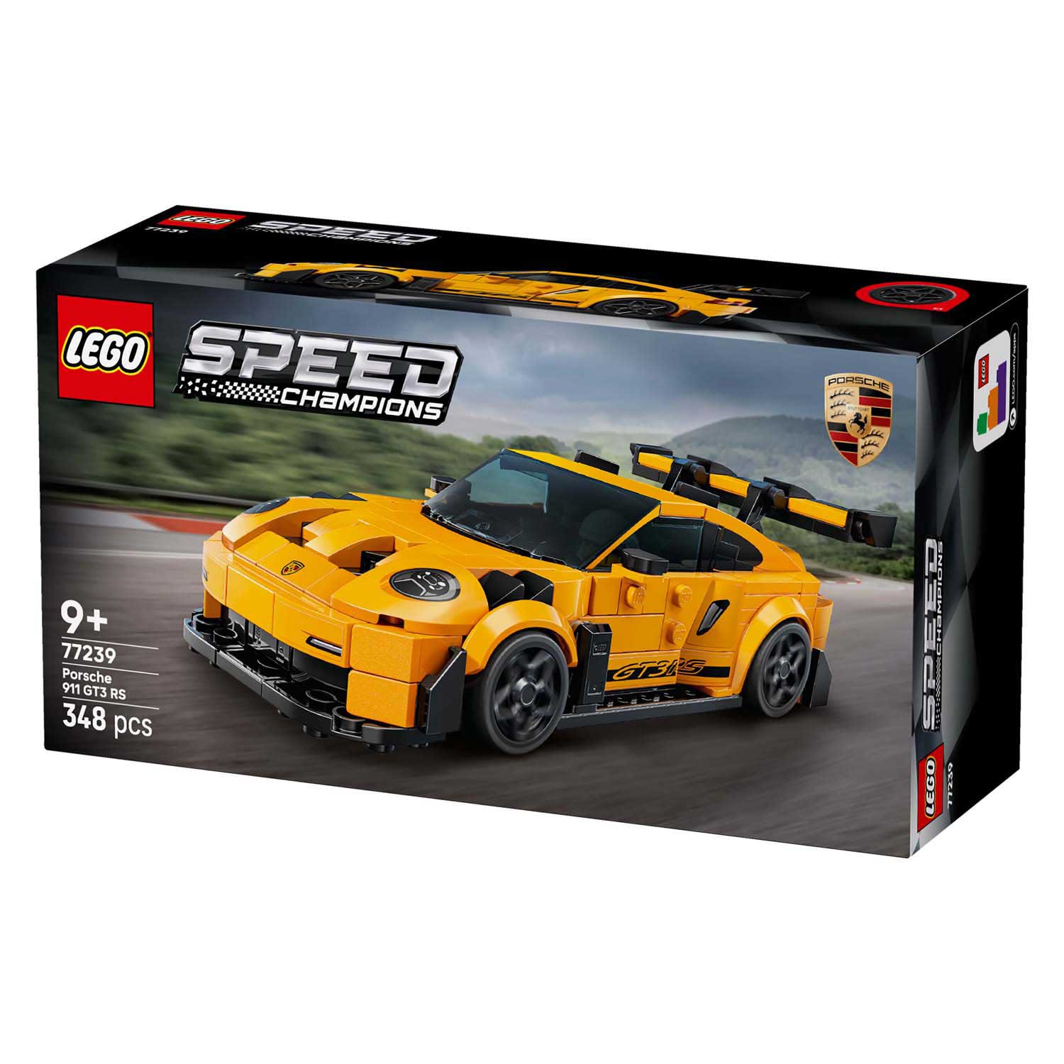 Lego speed champions 77239 porsche 911 gt3 rs supercar