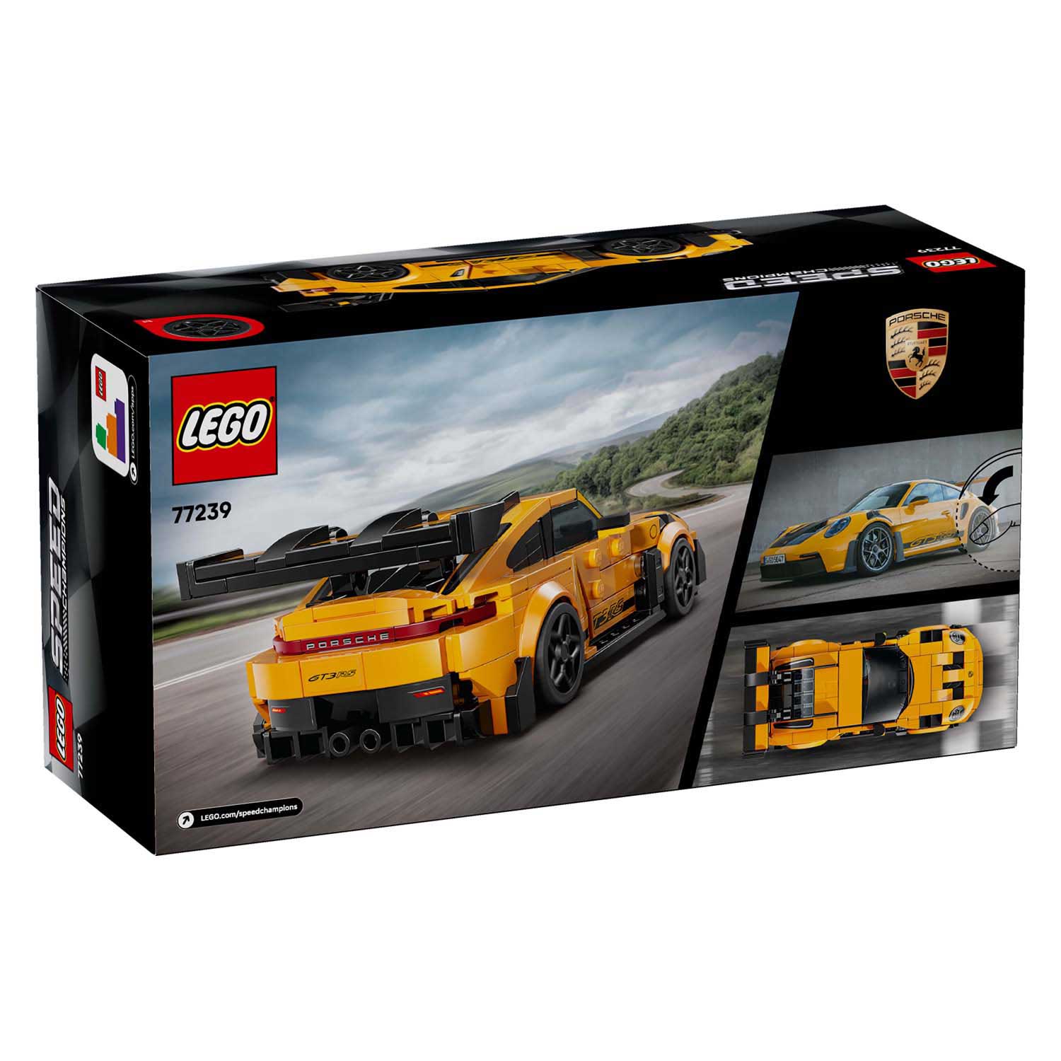 Lego speed champions 77239 porsche 911 gt3 rs supercar