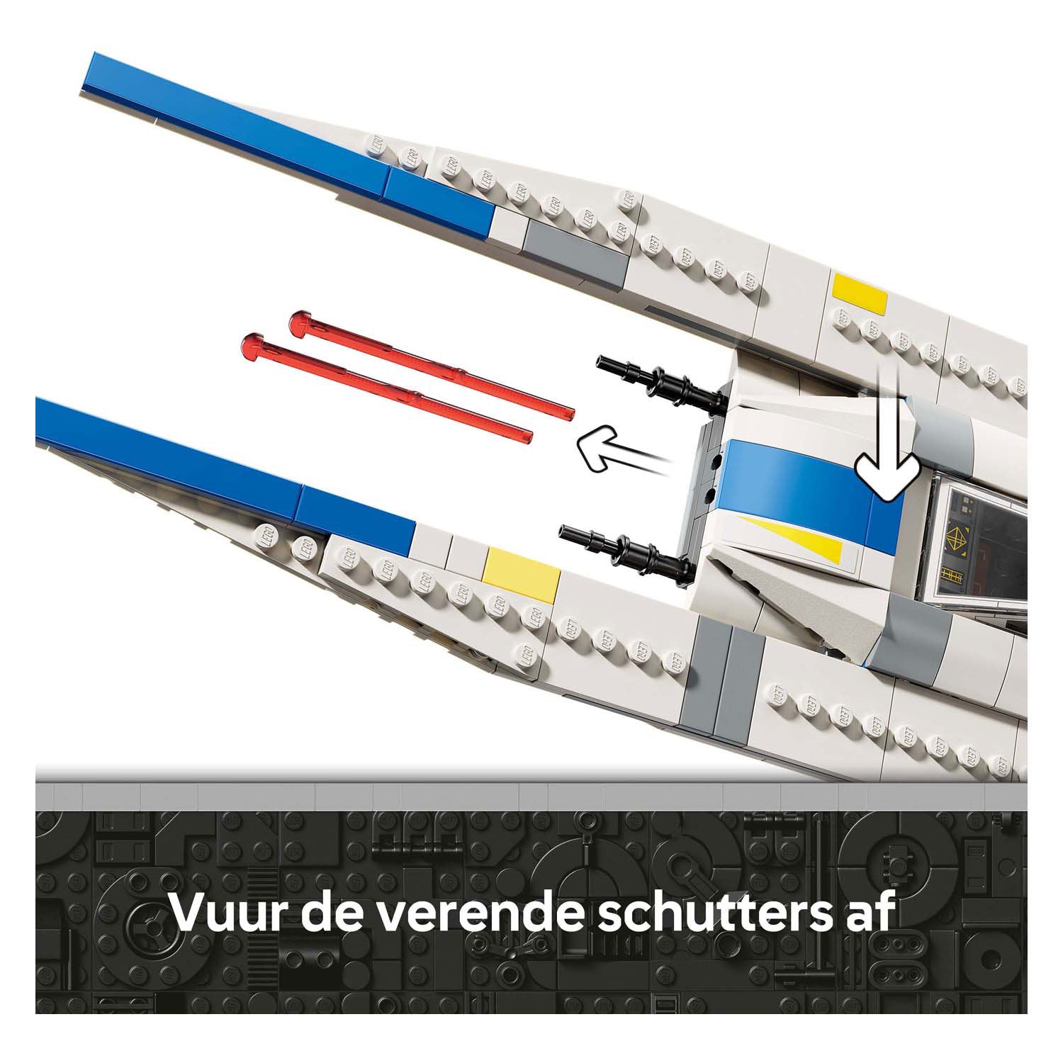 Lego star wars 75399 andor rebel u-wing starfighter ruimteschip