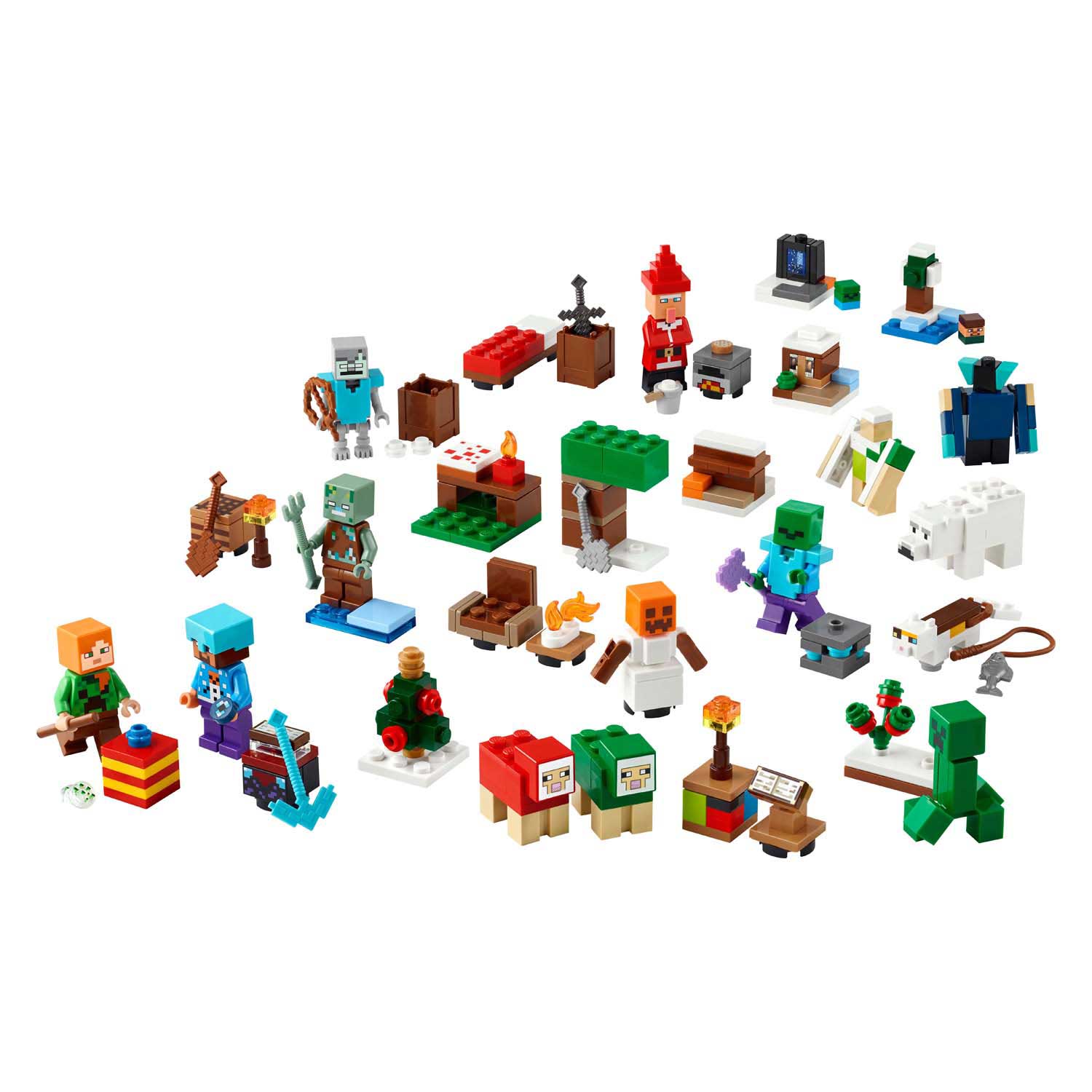 Lego minecraft 21280 adventkalender 2025