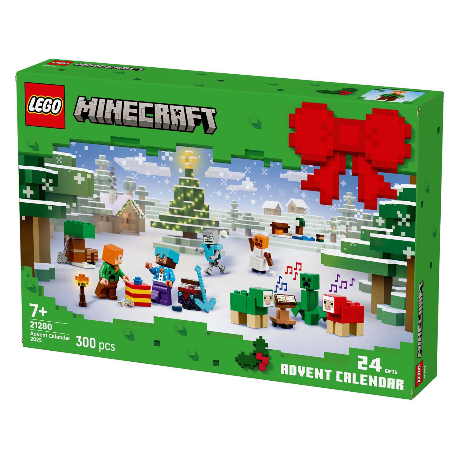 Lego minecraft 21280 adventkalender 2025