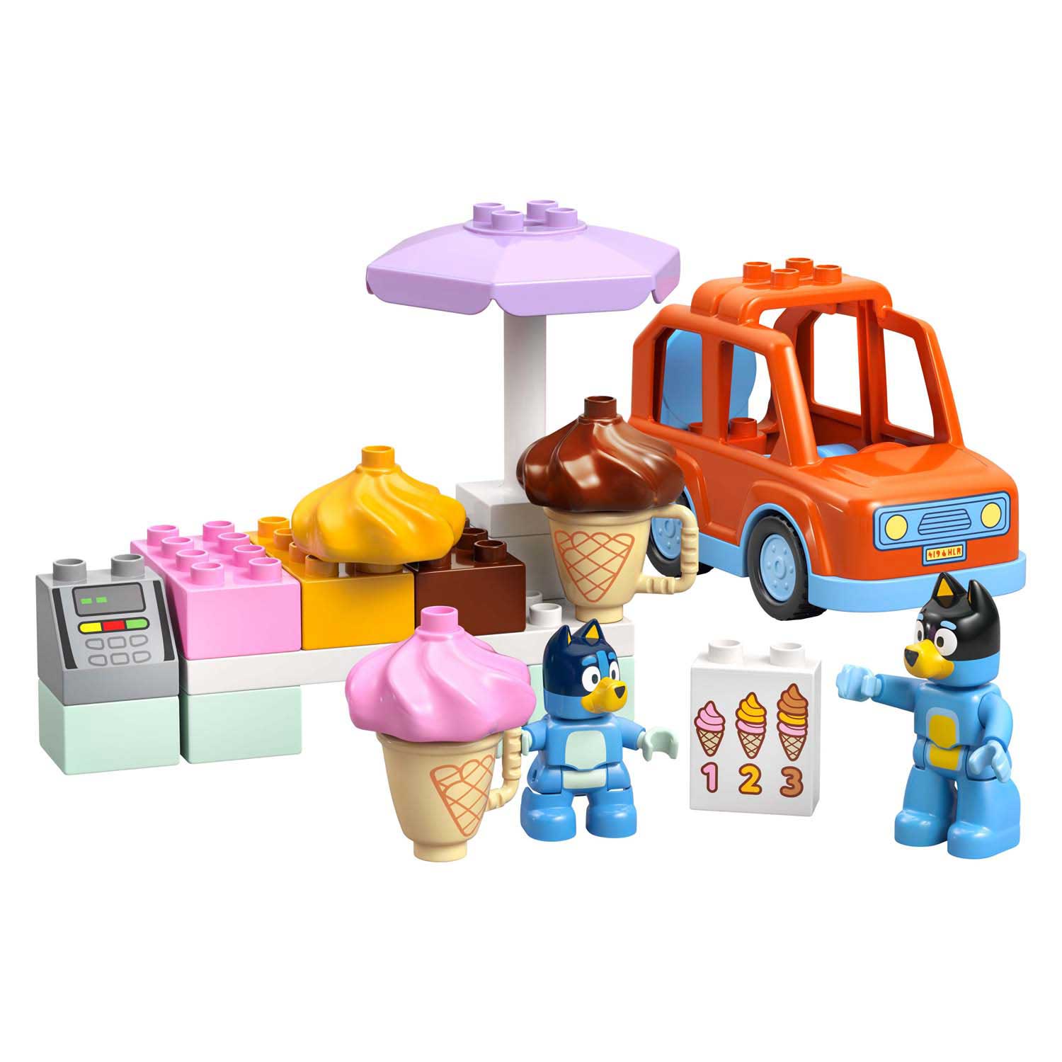 Lego duplo 10458 een ijsje halen met bluey