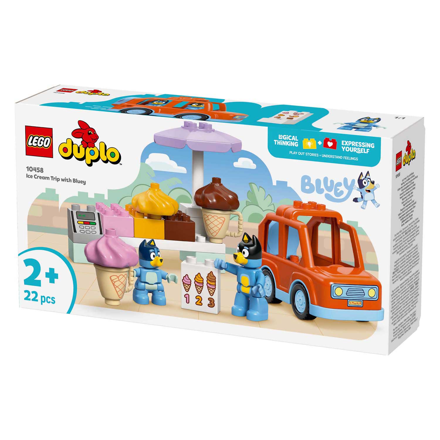 Lego duplo 10458 een ijsje halen met bluey