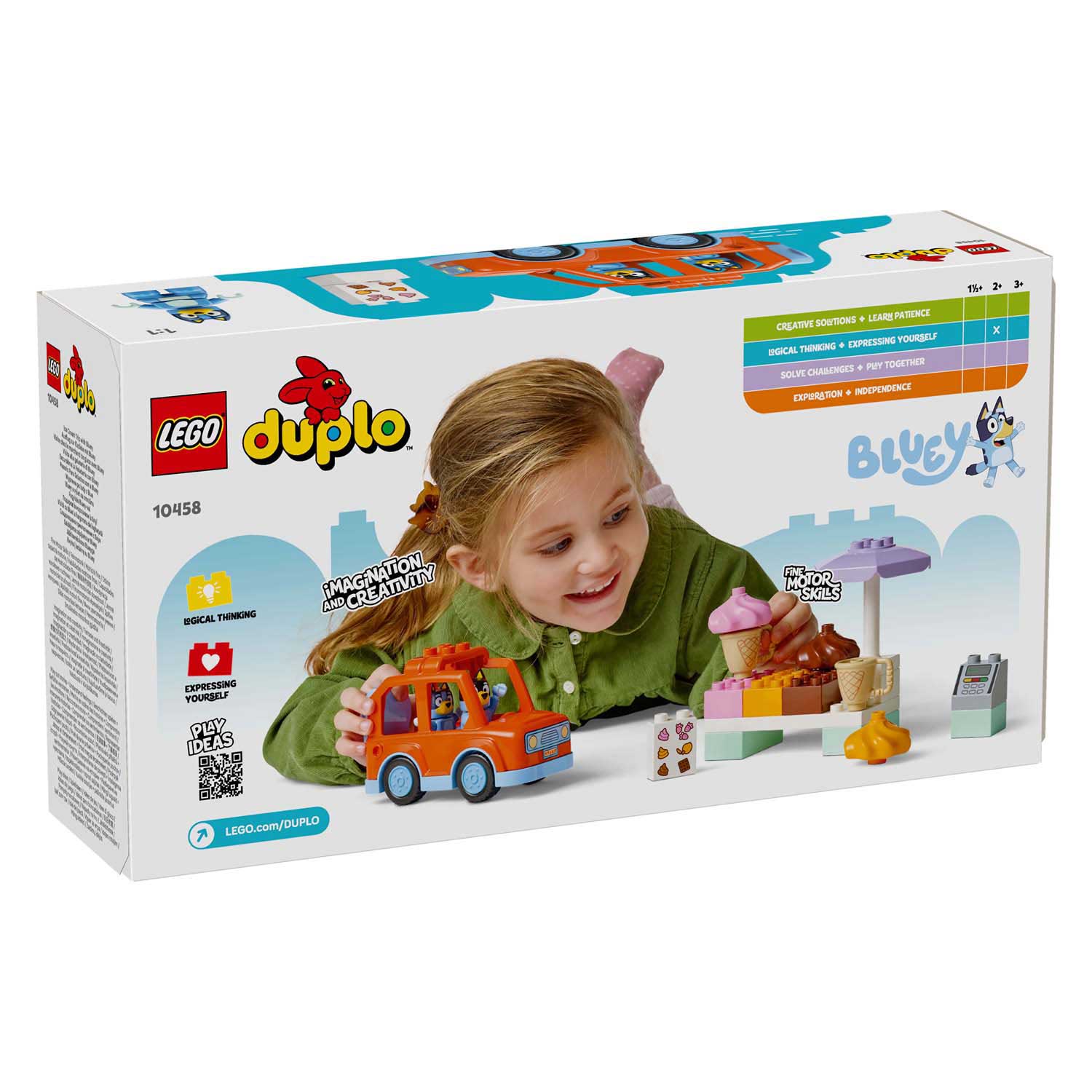 Lego duplo 10458 een ijsje halen met bluey