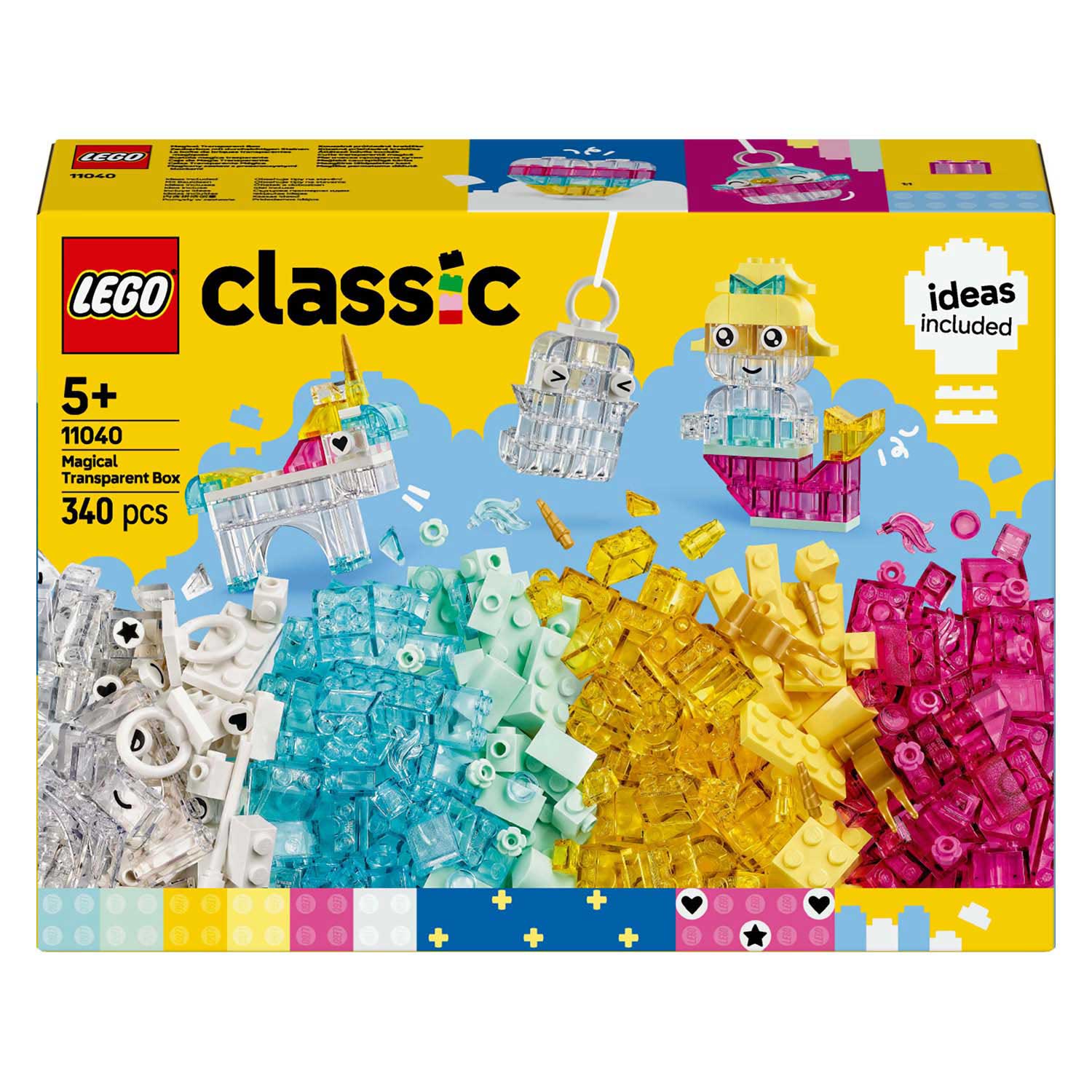 Lego 11040 klassieke magische transparante doos