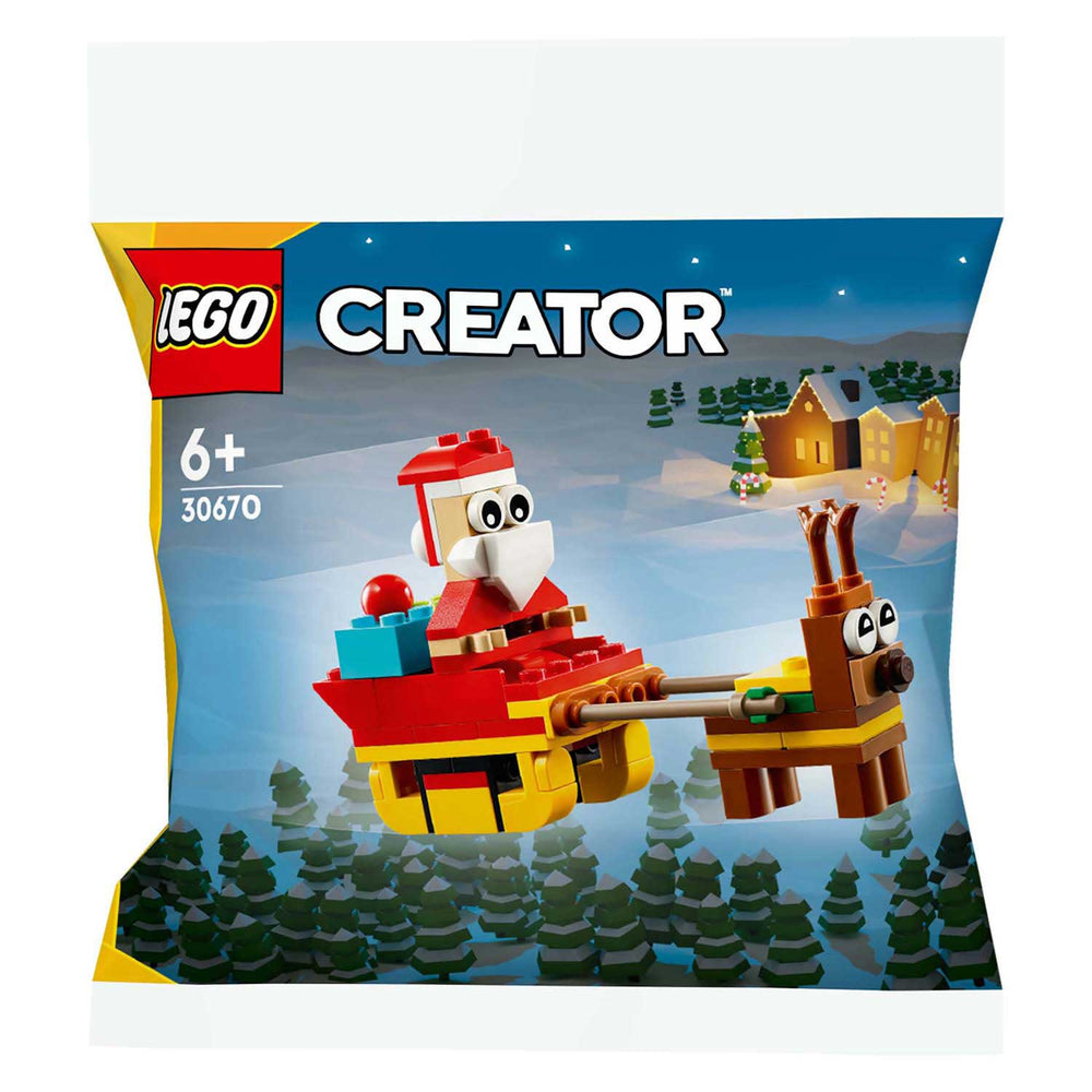 Lego creator - sledetocht van de kerstman constructiespeelgoed (30670)