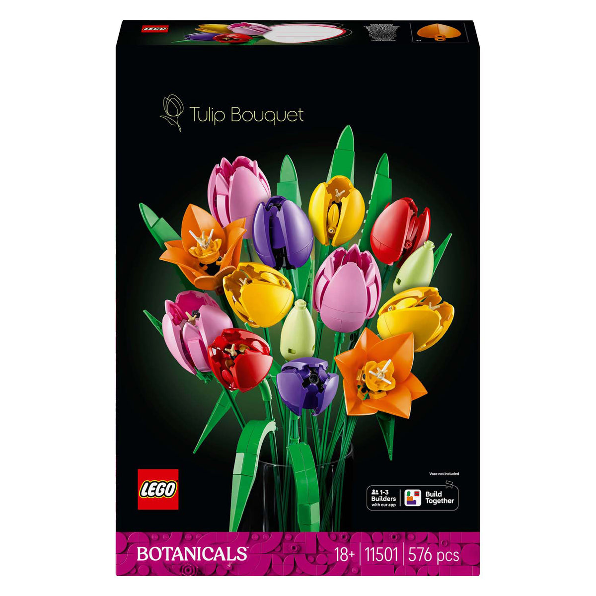 Lego ® botanicals boeket met tulpen bloemendecoratie - 11501