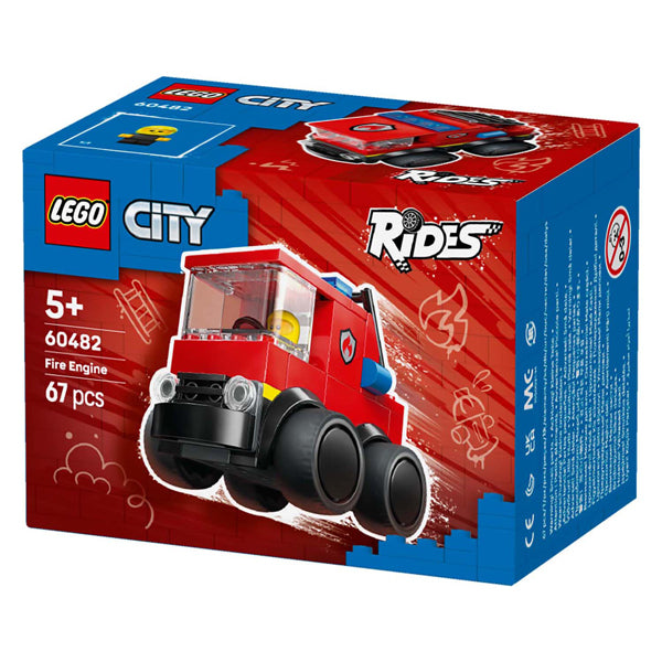 Lego city rides - fire truck constructiespeelgoed