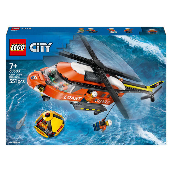 Lego city exploration - kustwacht helikopter - 60503