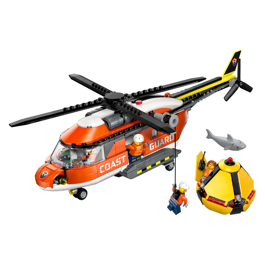 Lego city exploration 60503 kustwacht helikopter