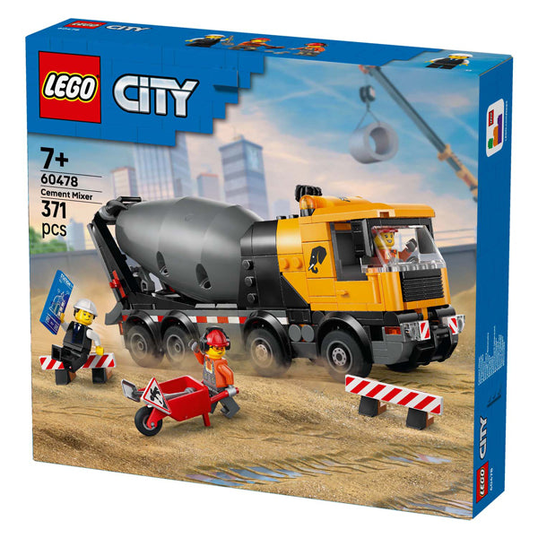 Lego city great vehicles 60478 cementwagen