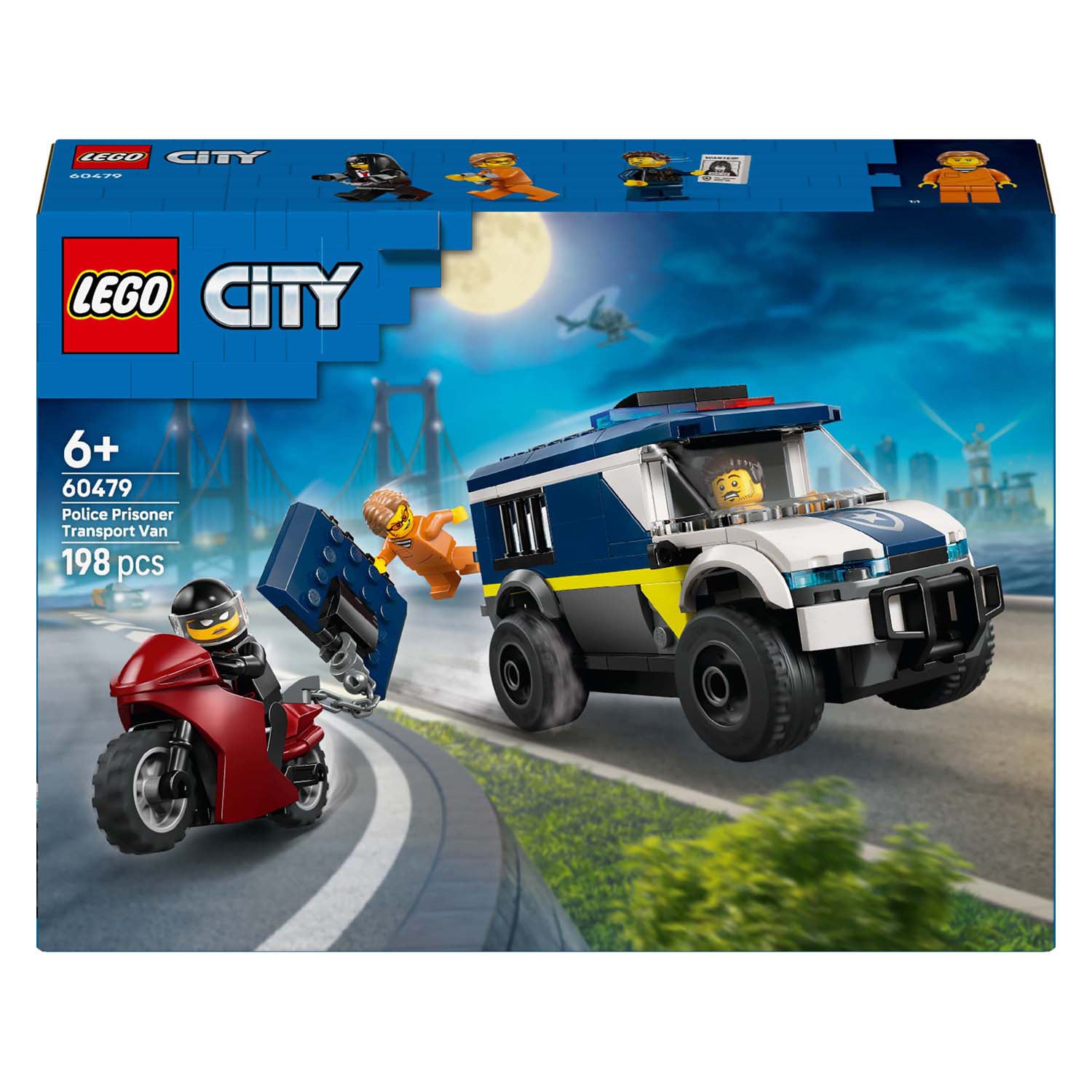 Lego city 60479 politie gevangenentransport
