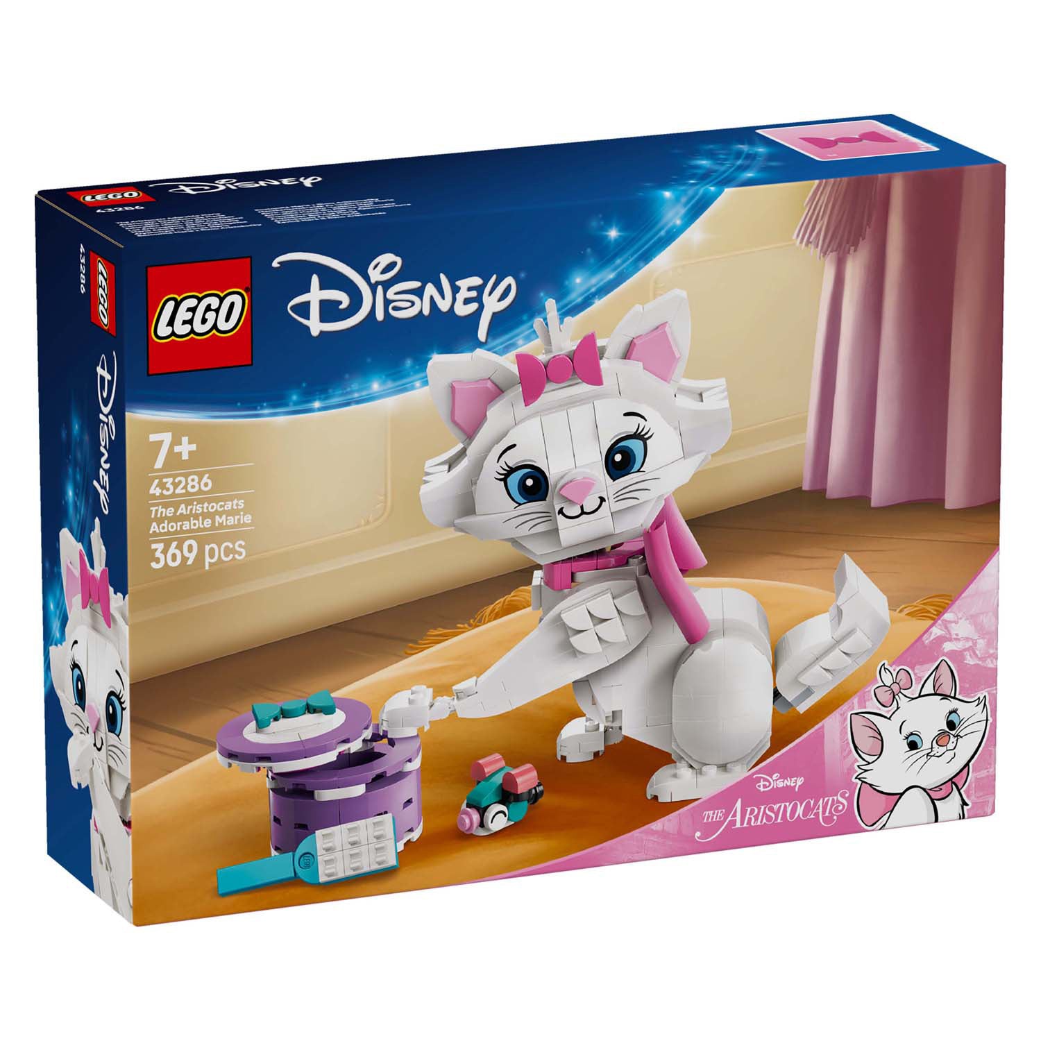 Lego disney de aristokatten: schattige marie