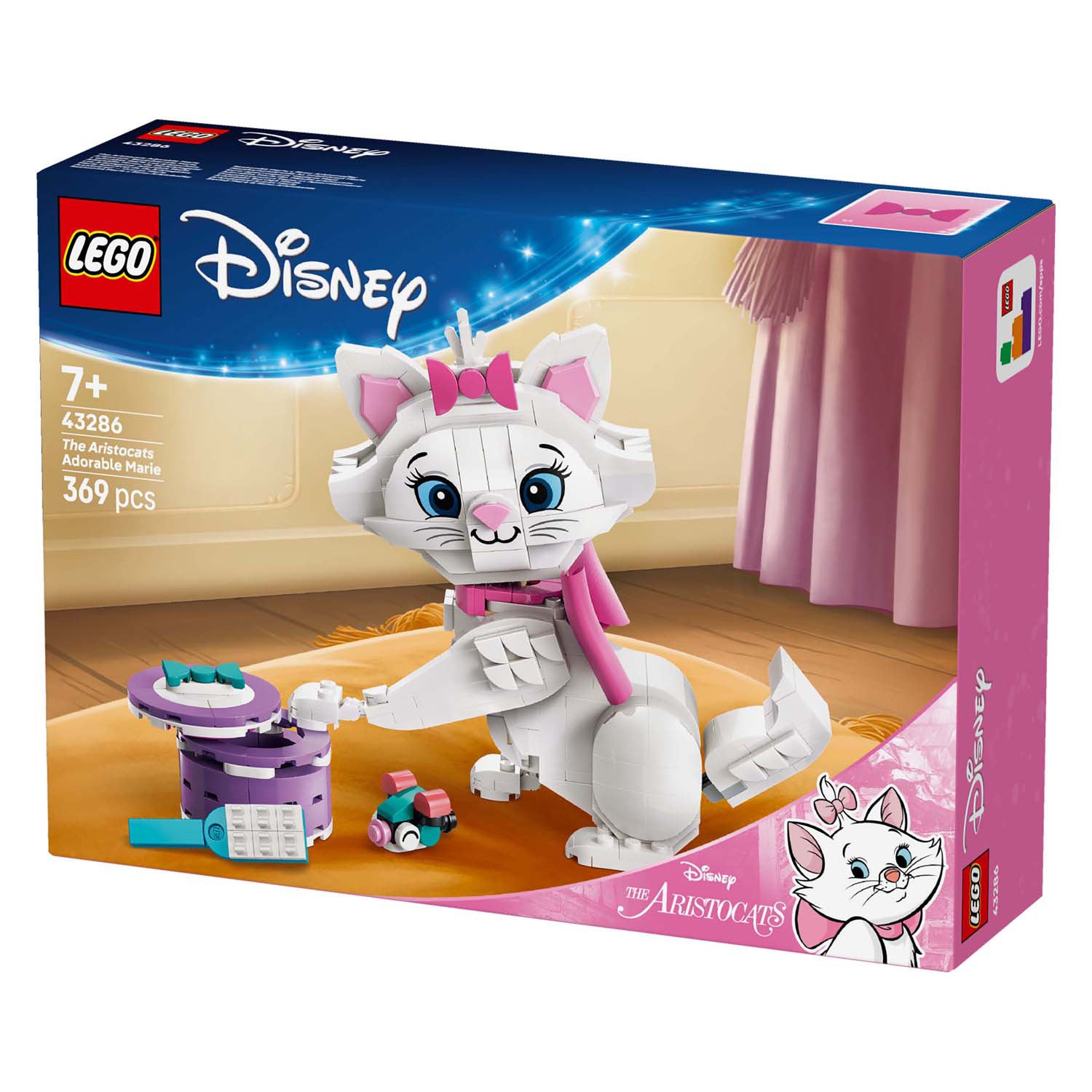 Lego disney de aristokatten: schattige marie - 43286