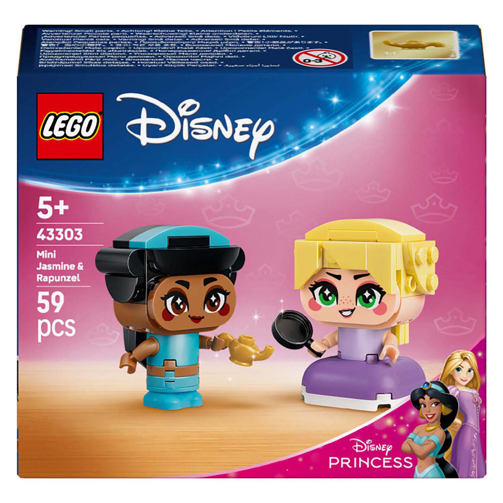 Lego disney princess 43303 mini jasmine en rapunzel