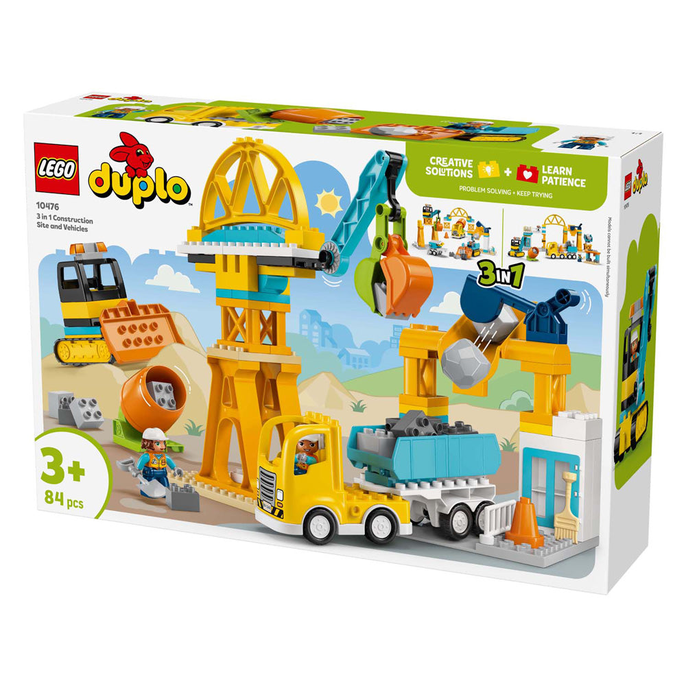 Lego duplo town 10476 - bouwplaats - meisjes en jongens - multicolor