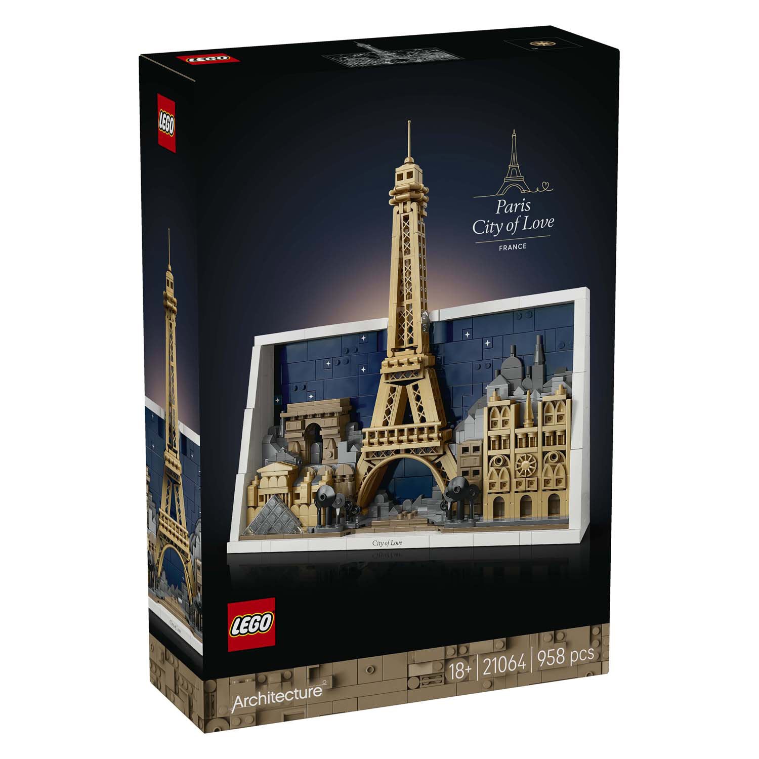 Lego ® architecture parijs – stad van de liefde - 21064