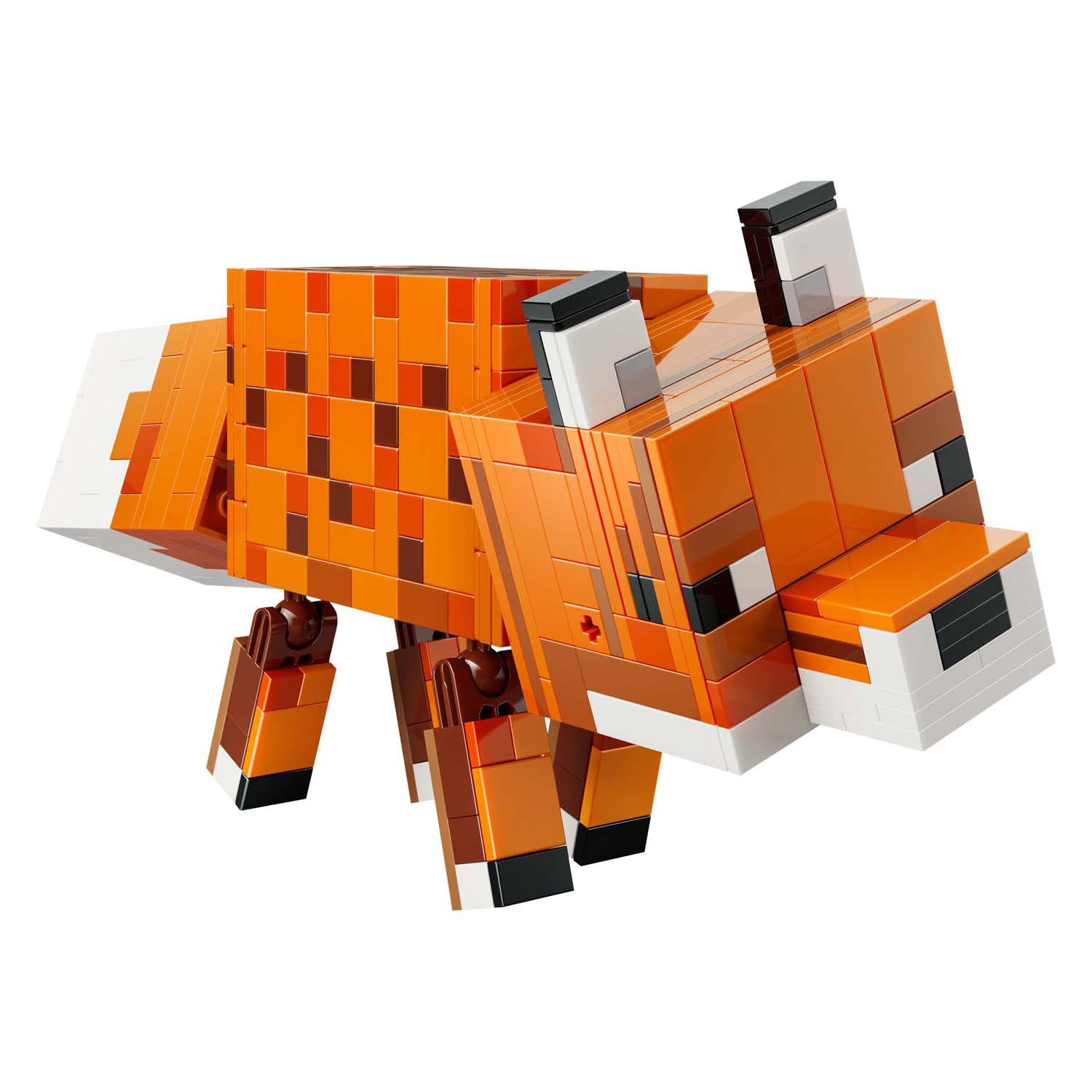 Lego minecraft de vos kinderkamer decoratie en dieren speelgoed voor kinderen - 21588