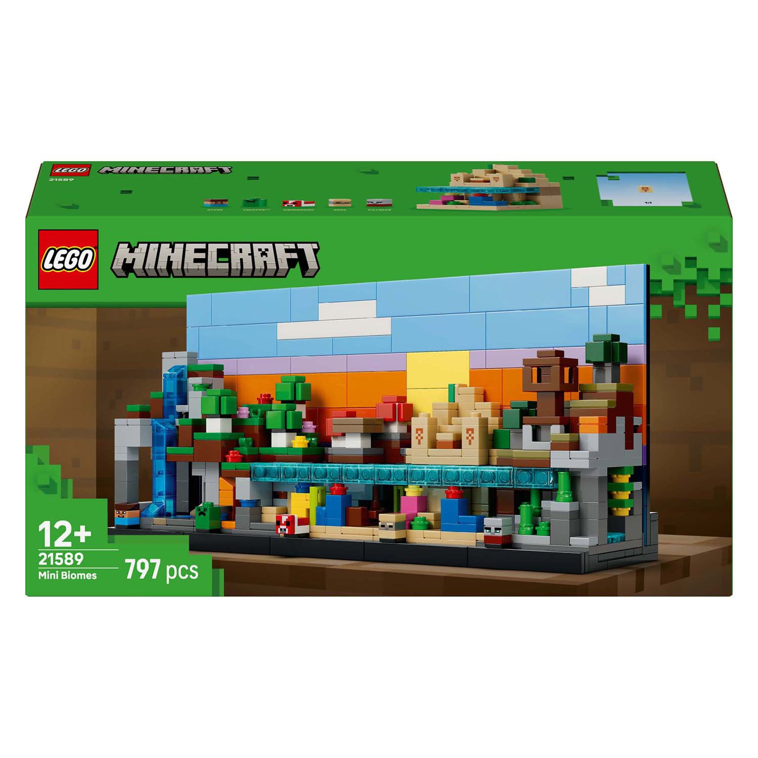 Lego minecraft 21589 minibiomen