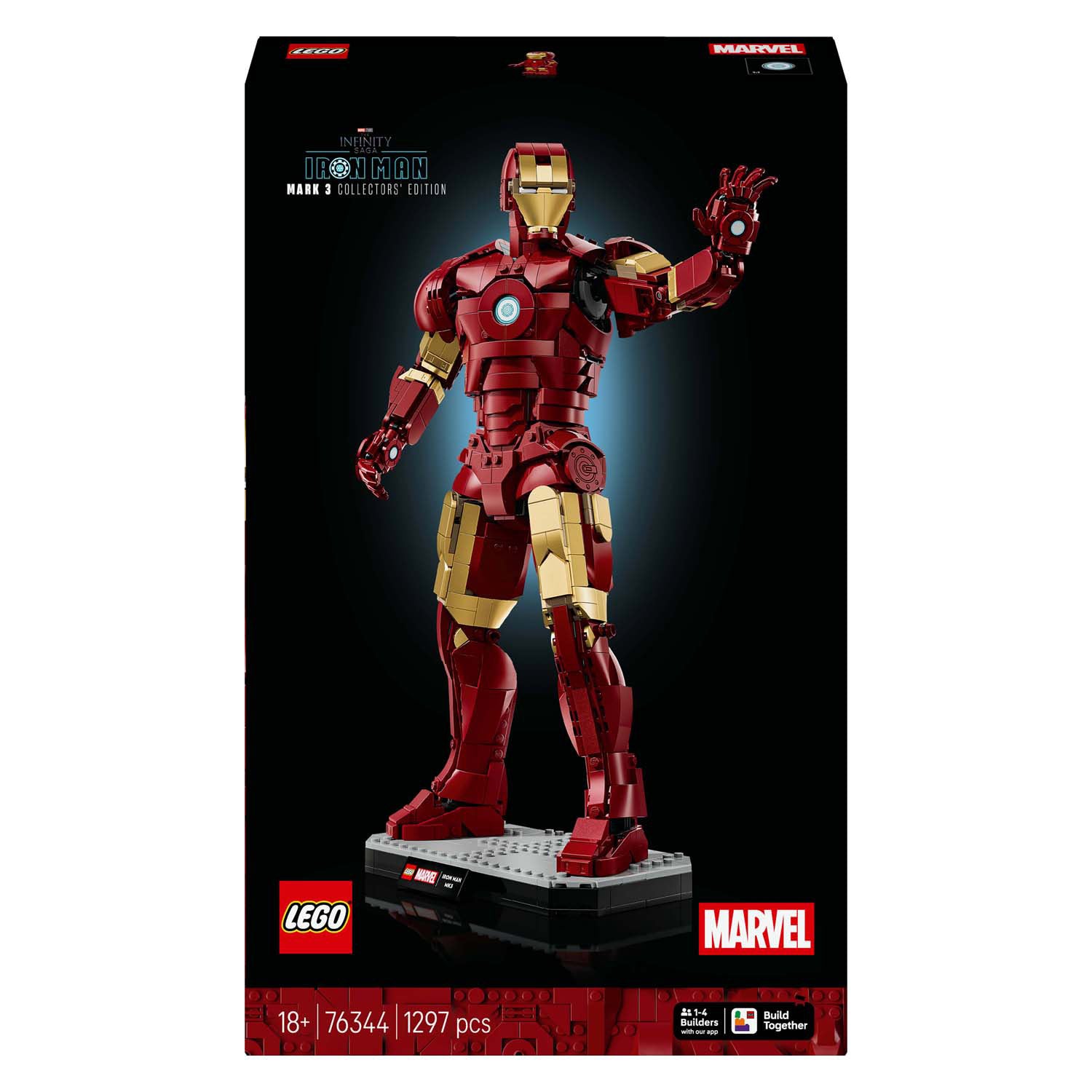 Lego super heroes 76344 marvel iron man mark 3 verzameleditie