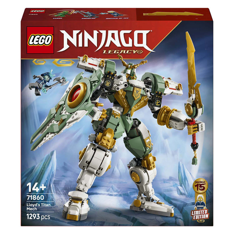 Lego ® ninjago® 15-jarig jubileum: lloyds reusachtige mecha speelgoed 71860