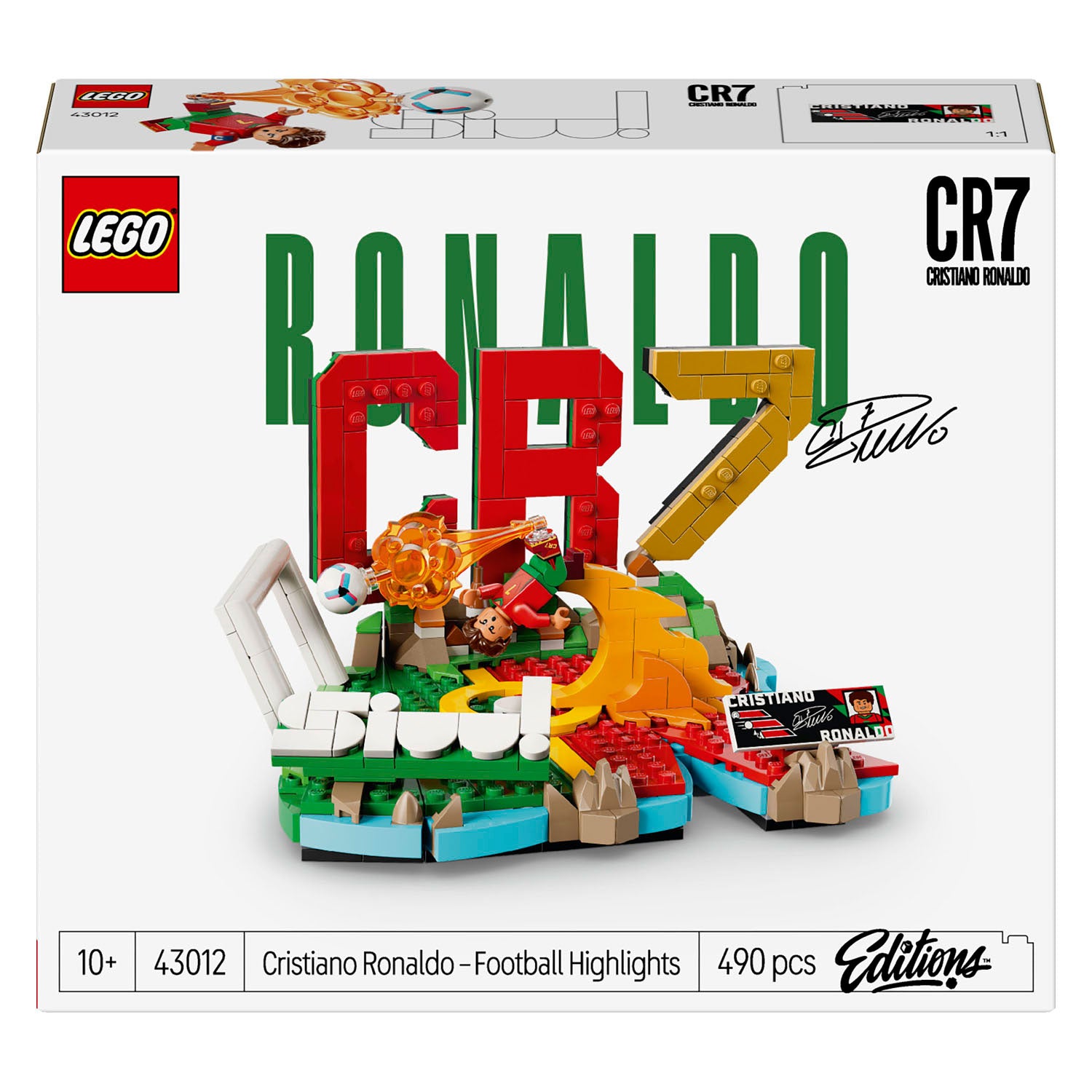 Lego editions 43012 cristiano ronaldo voetbalhoogtepunten
