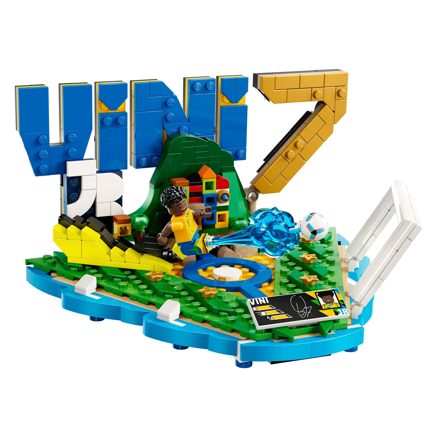 Lego editions 43027 vini jr. voetbalhoogtepunten
