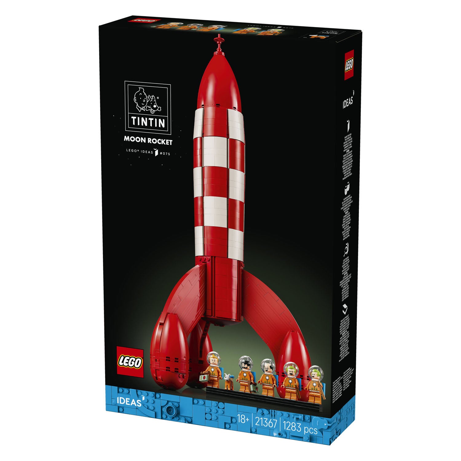Lego ideas tintin maanraket - 21367