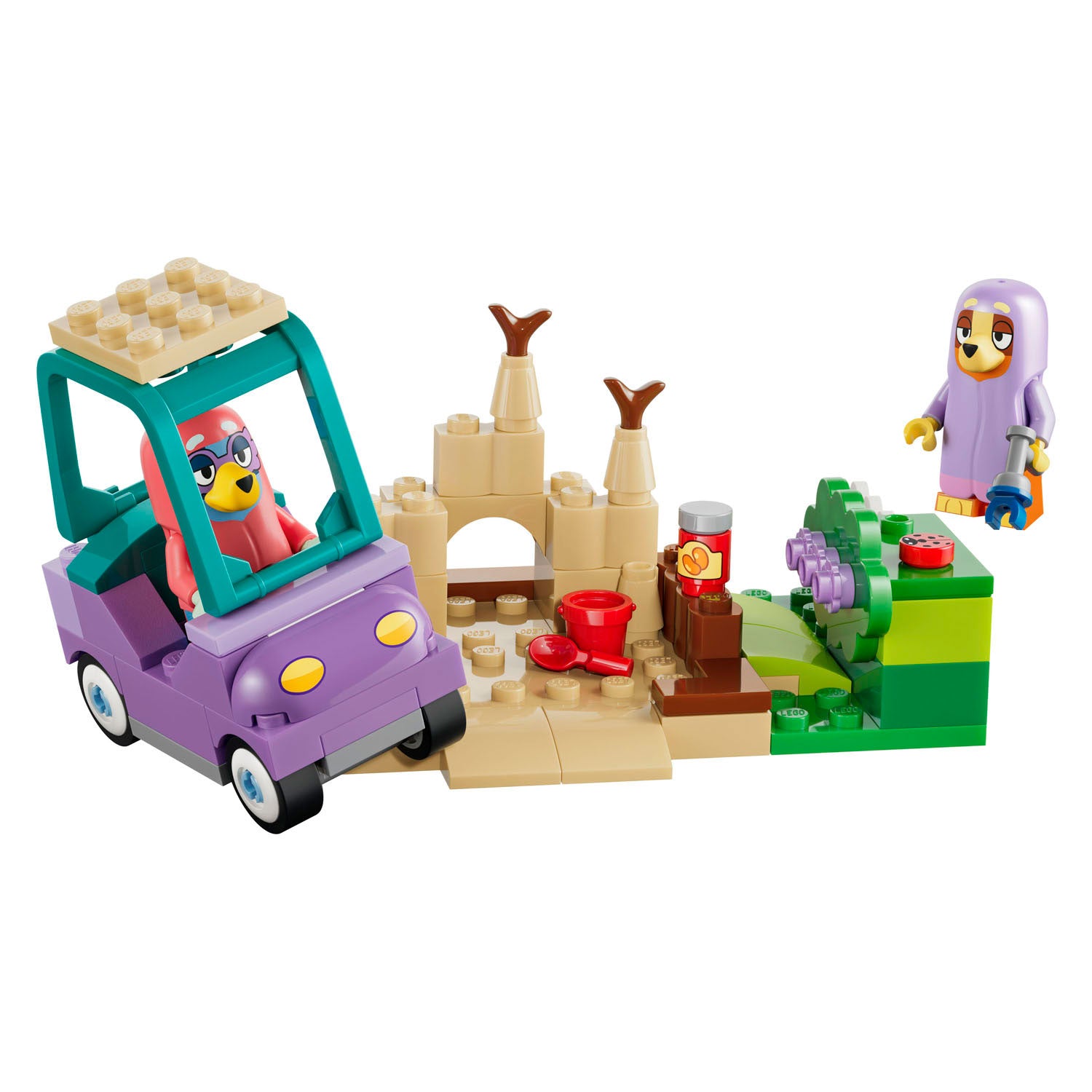 Lego bluey oma's met bingo en bluey bouwpakket met speelgoed voor kinderen 11216
