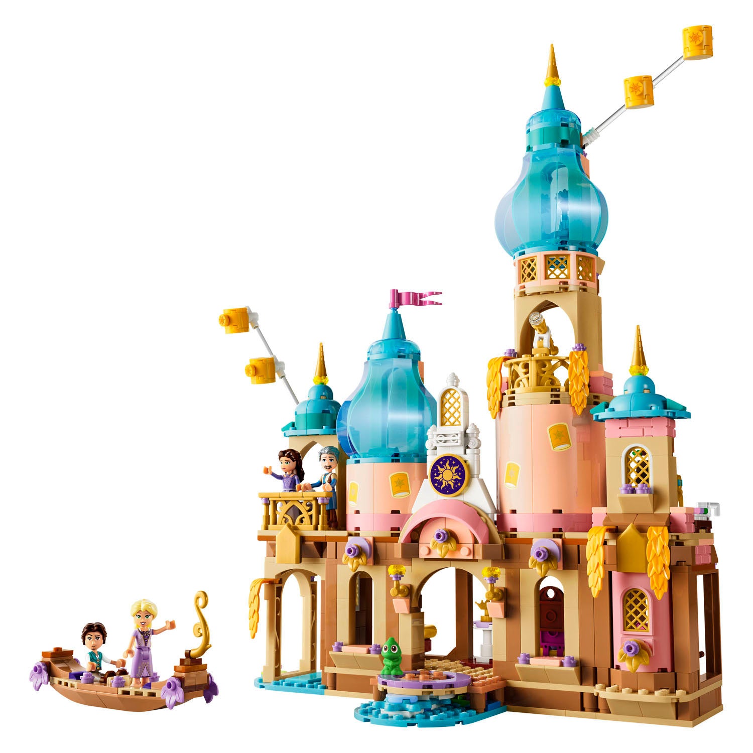 Lego ǀ disney princess rapunzels kasteel bouwbaar speelgoed voor kinderen en decoratie 43297