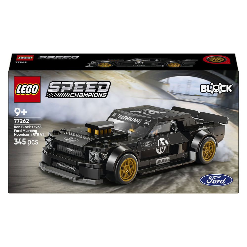Lego speed champions ken blocks '65 ford mustang hoonicorn v1 auto bouwpakket voor kinderen 77262