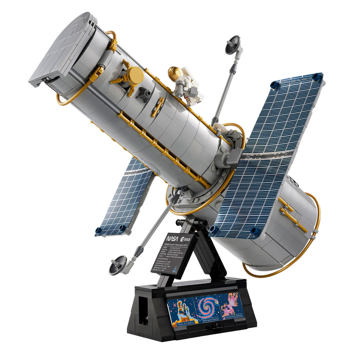 Lego icons ruimtetelescoop hubble ruimte bouwpakket voor volwassenen 11382