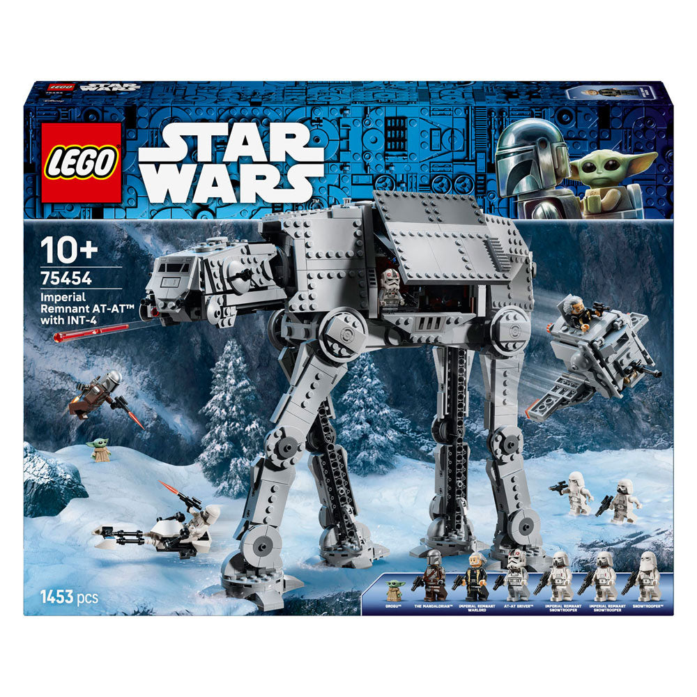Lego star wars imperial remnant at-at met int-4 bouwpakket voor kinderen en decoratie 75454