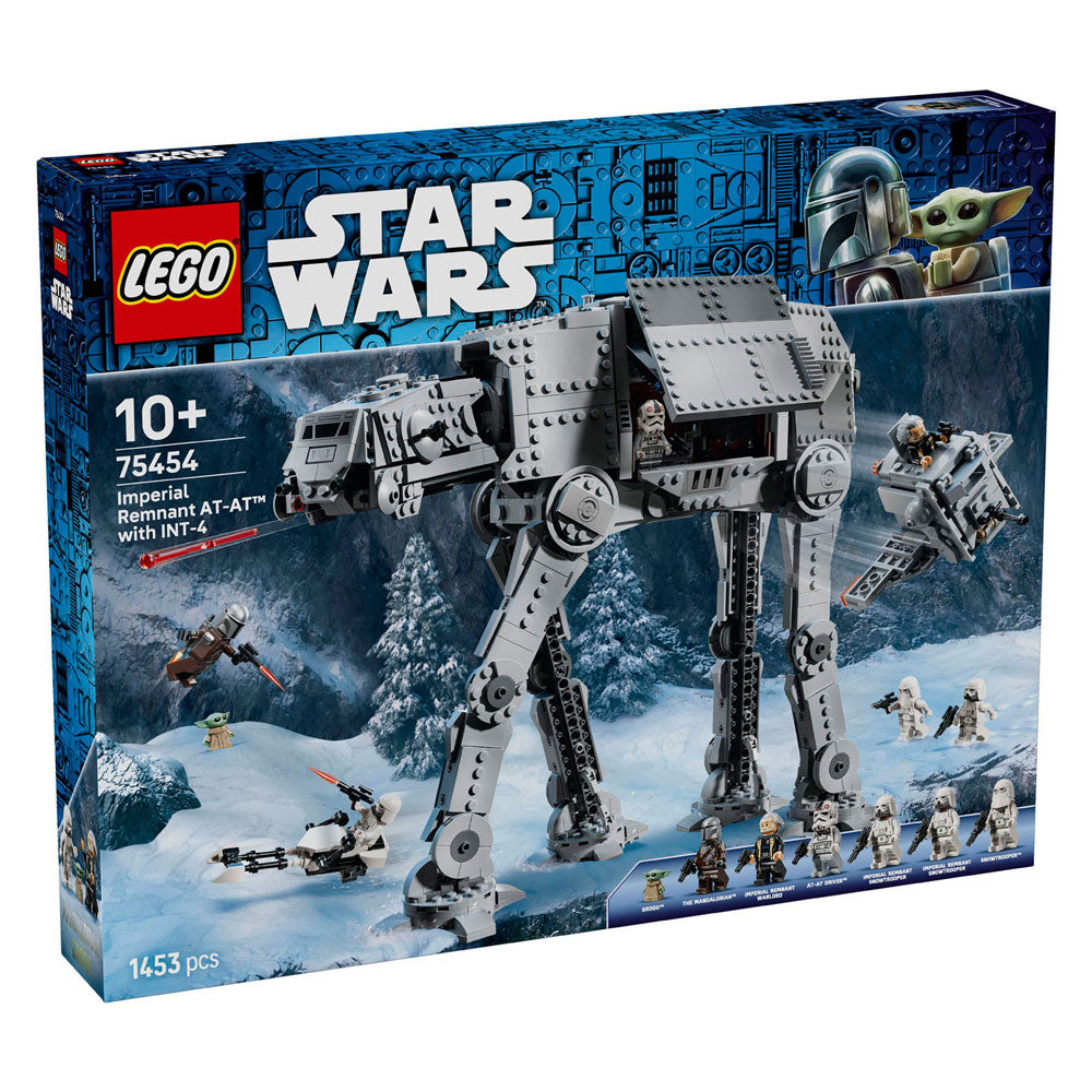 Lego star wars imperial remnant at-at met int-4 bouwpakket voor kinderen en decoratie 75454