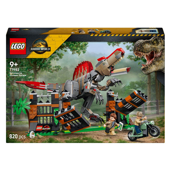 Lego jurassic world spinosaurus ontsnapping