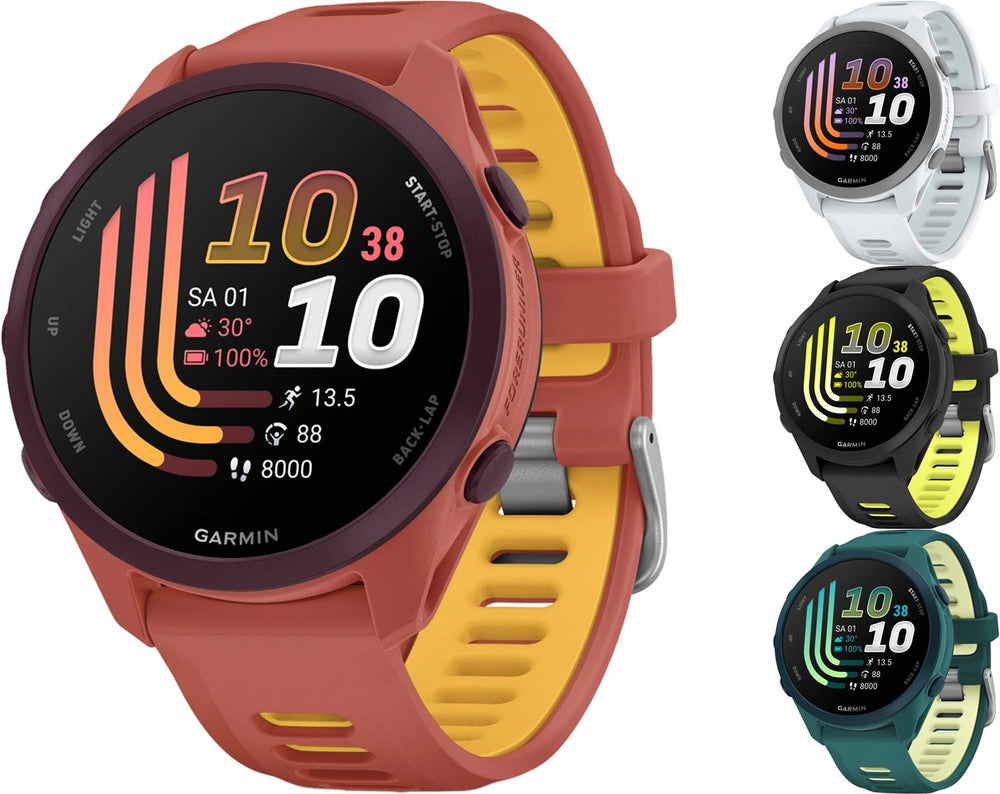 Garmin forerunner 170 music - gps multisport smartwatch | black amp yellow