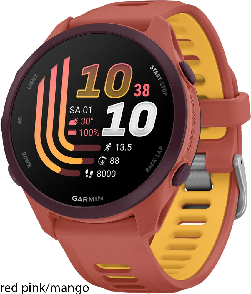 Garmin forerunner 170 music - gps multisport smartwatch | black amp yellow